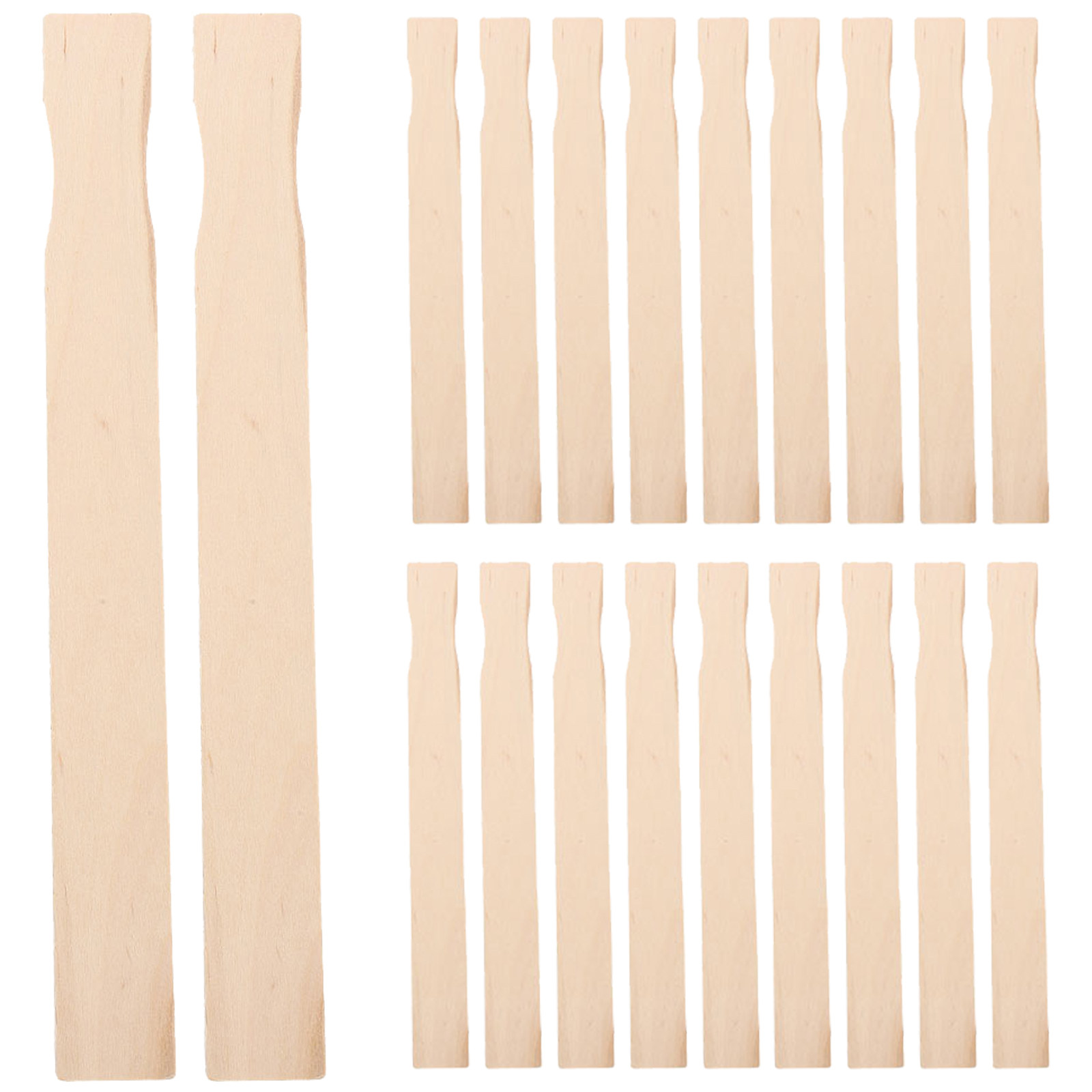 Craft Tools - 50 Stück Holz-Mischstäbe aus Birkenholz für