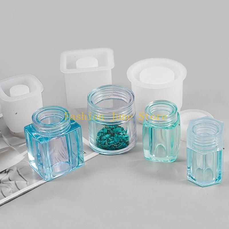 1 Set Aufbewahrungsflasche Gla – Silicone Epoxy Resin Molds Set Bewertung und Preis