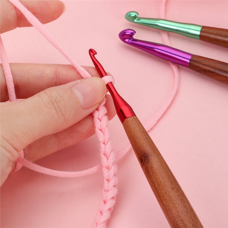 A11E-Häkelnadel-Set, ergonomis – Wooden Crochet Hooks Ergonomic Handle Bewertung und Preis