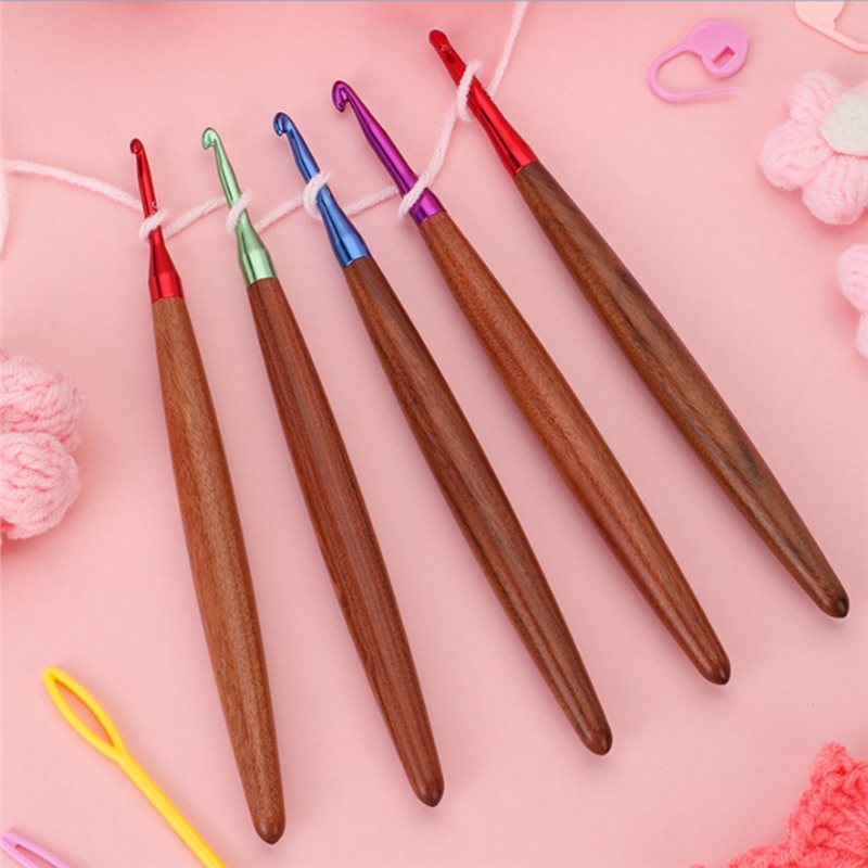 A11E-Häkelnadel-Set, ergonomis – Wooden Crochet Hooks Ergonomic Handle Bewertung und Preis