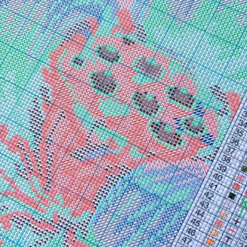 |   Anfänger-DIY-Stickset mit  – Cross Stitch Stamped Kits Beginners Bewertung und Preis