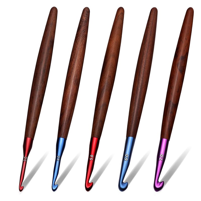 A59Z-Ergonomische Häkelnadeln  – Wooden Crochet Hooks Ergonomic Handle Bewertung und Preis