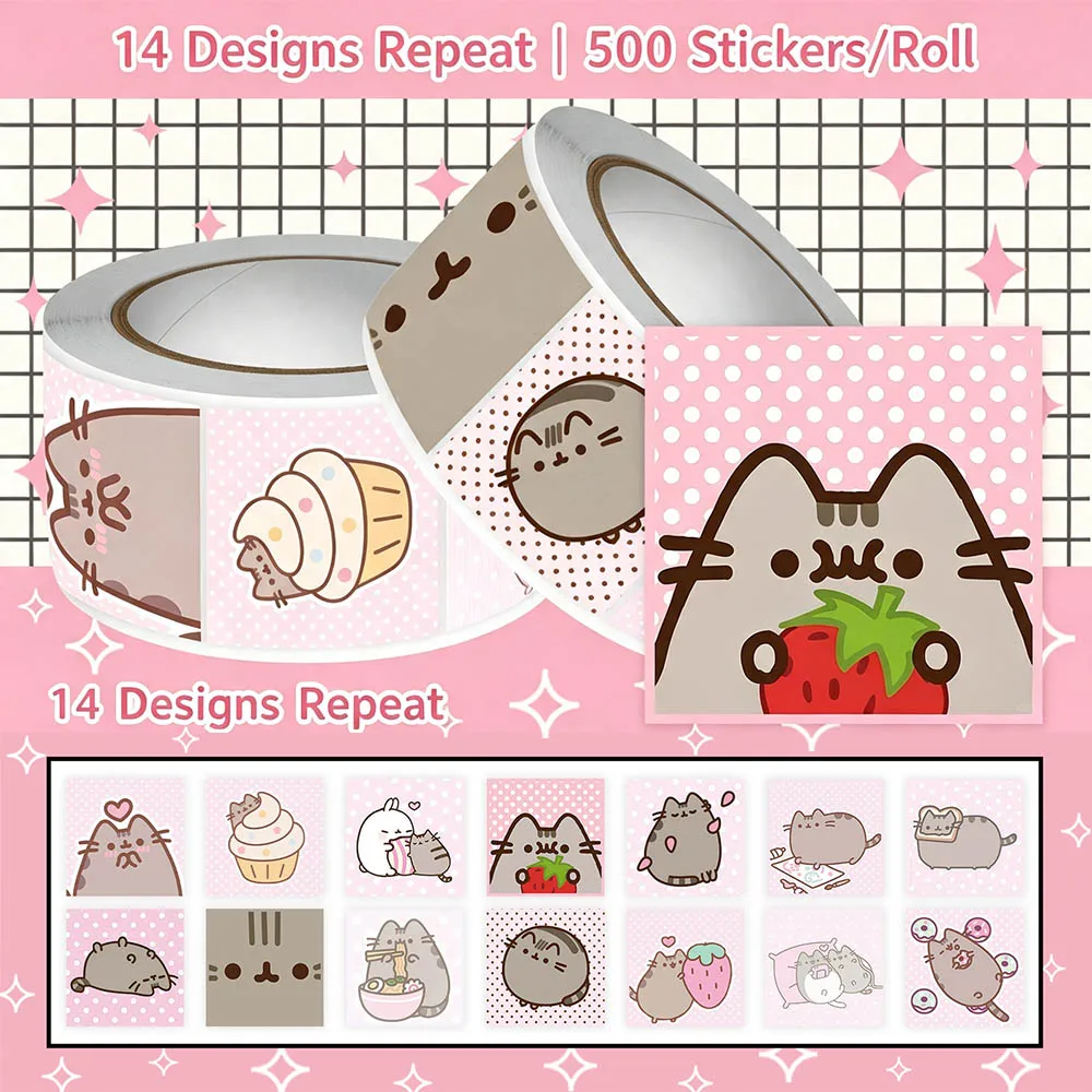 Hou 500 Stück Pusheen Cartoon- – Scrapbooking Bewertung und Preis