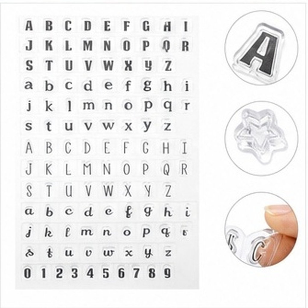4 Stück transparente Silikon-A – Clear Silicone Stamps For Card Making Bewertung und Preis