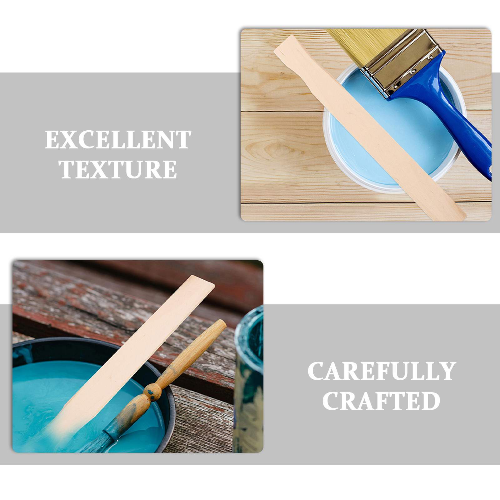 50 Stück Holz-Mischstäbe aus B – Craft Tools Bewertung und Preis