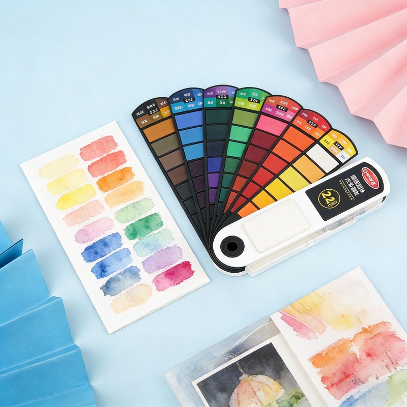18 Farben Feste Aquarellfarben – Watercolor Paint Set Solid Pigment Bewertung und Preis