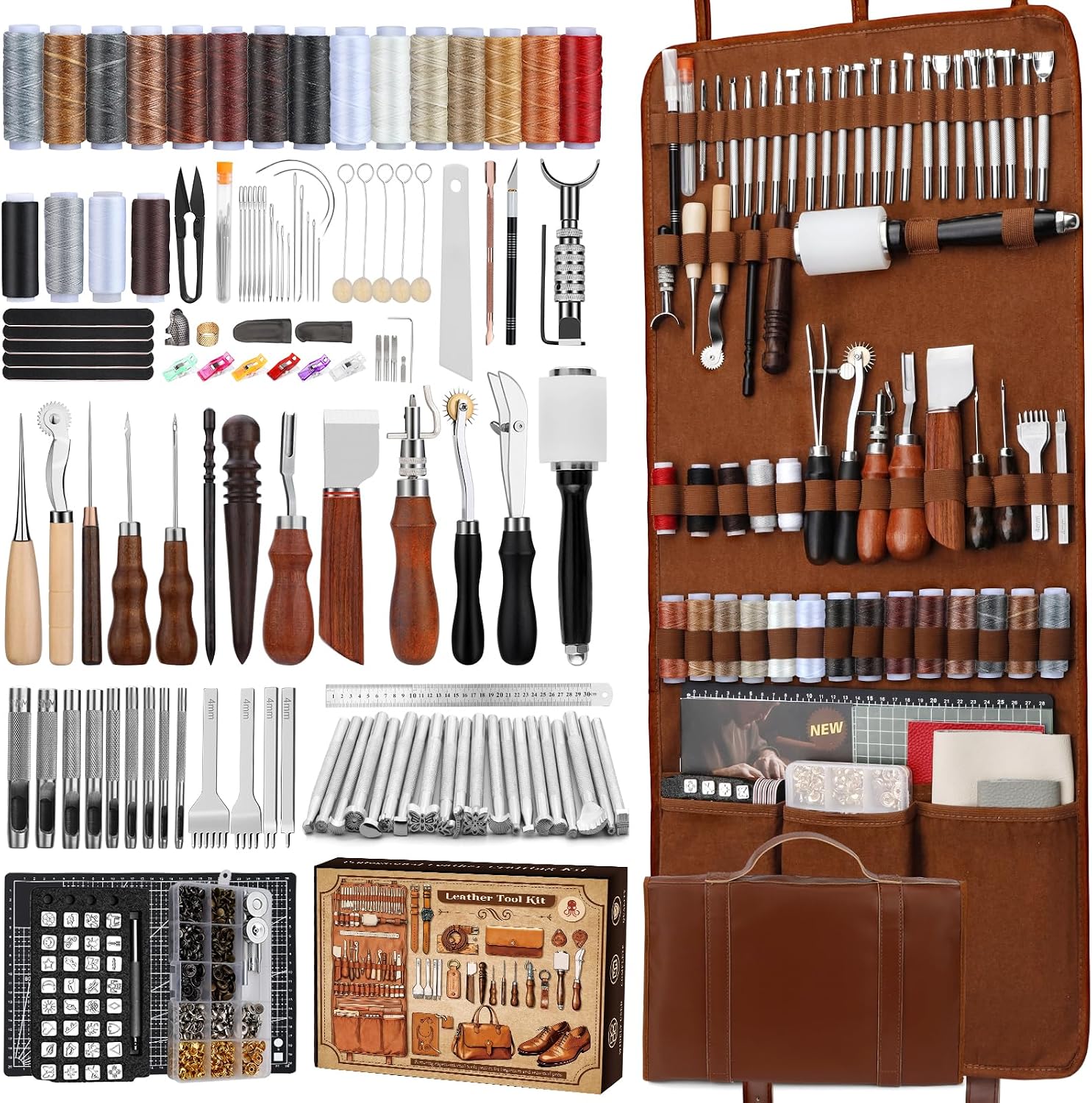 Lederbearbeitungs-Set, Lederwe – Sewing Bewertung und Preis