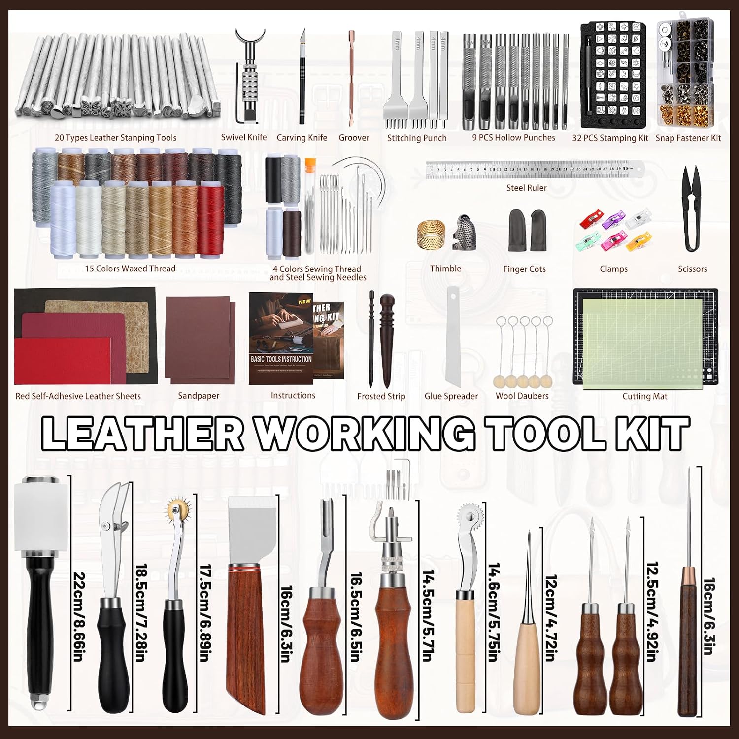 Lederbearbeitungs-Set, Lederwe – Sewing Bewertung und Preis
