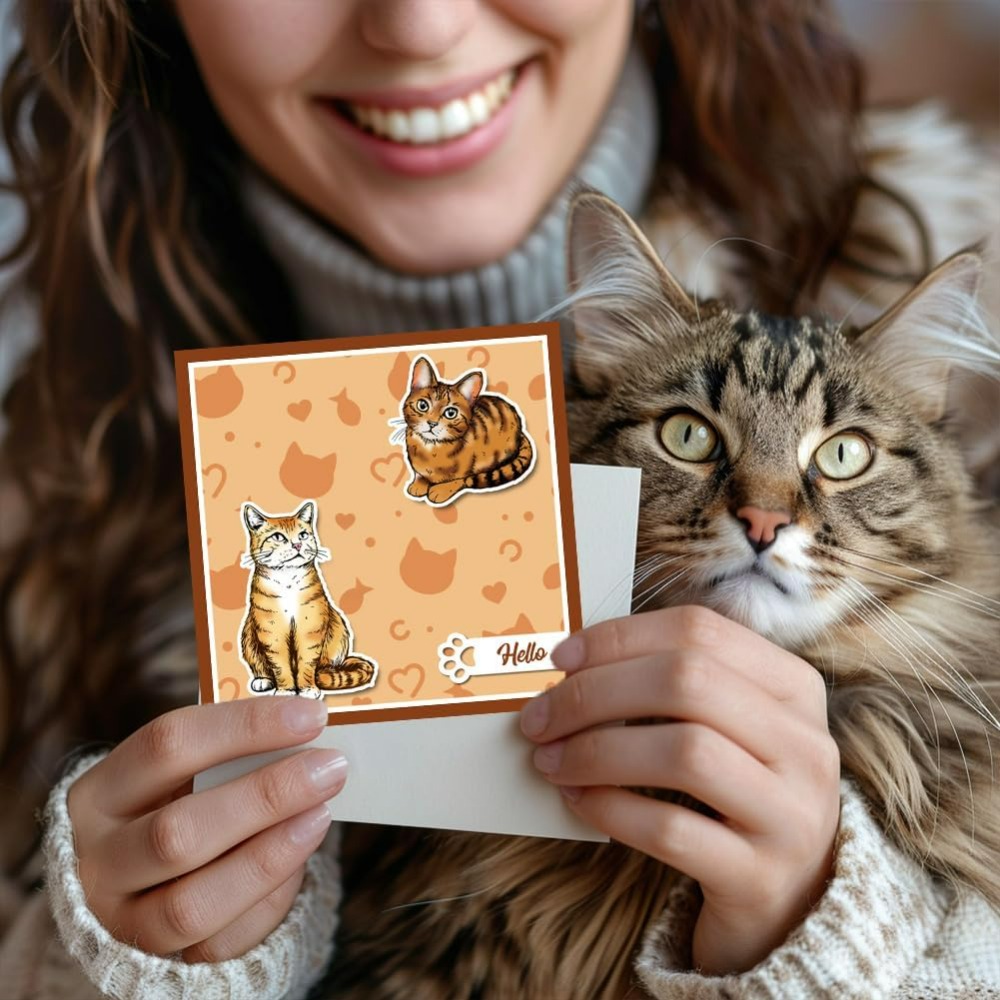 Klare Stempel mit Katzen, real – Clear Silicone Stamps For Card Making Bewertung und Preis