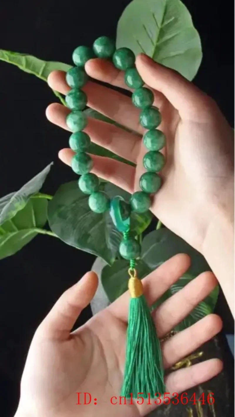 Grüner Jade stein 12mm Perlen  – Beading Bewertung und Preis