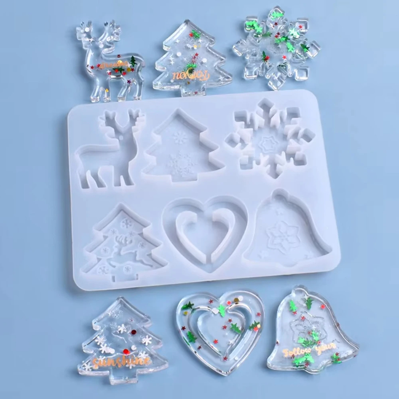 Weihnachten Form DIY Harz Kris – Silicone Epoxy Resin Molds Set Bewertung und Preis